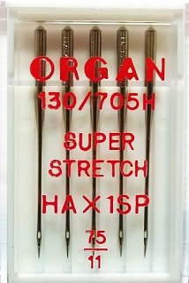 фото - Иглы Organ супер стрейч №75 (5шт.)