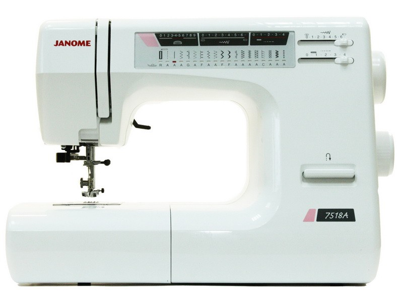 фото - швейная машинка Janome 7518A