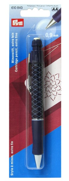 610840 Prym Механический карандаш (0,9мм) с 2-мя белыми грифелями